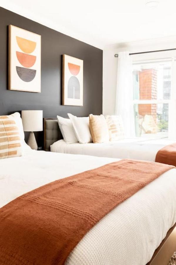 Stylish Downtown Nashville 3 Beds, 1 Bedroom With Private Patio, Parking المظهر الخارجي الصورة